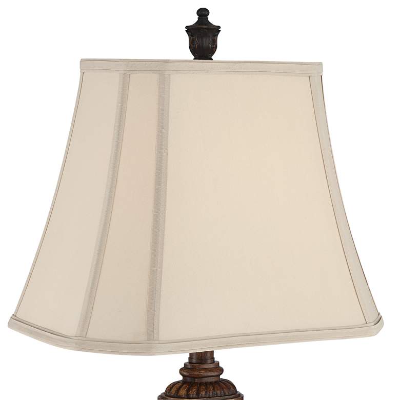 Image 3 Barnes and Ivy Leafwork Vase Table Lamps Set of 2 with USB Cord Dimmers more views