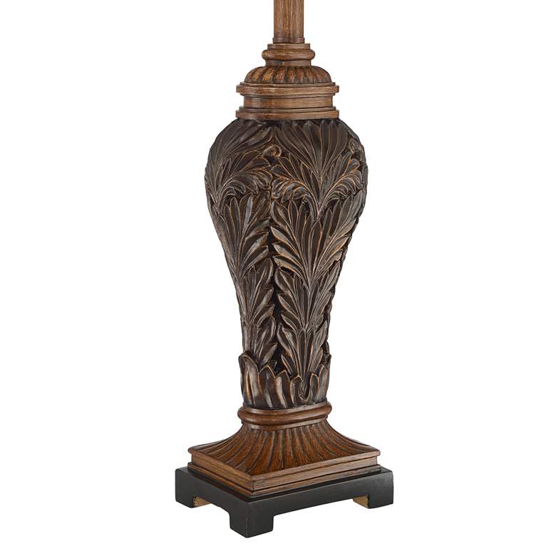 Image 4 Barnes and Ivy Leafwork Vase Table Lamps Set of 2 with USB Cord Dimmers more views