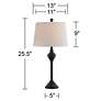 Watch A Video About the Mason Bronze Floor and Table Lamp Set of 3