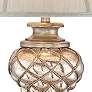 Barnes and Ivy Mercury Glass 33 3/4" LED Night Light Lamps Set of 2