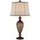 Barnes and Ivy Nicole 32" Light Bronze Urn Traditional Table Lamp