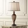 Barnes and Ivy Nicole 32" Light Bronze Urn Traditional Table Lamp