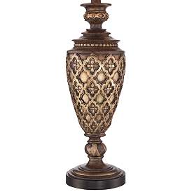Image3 of Barnes and Ivy Nicole 32" Light Bronze Urn Traditional Table Lamp more views