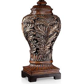 Image4 of Barnes and Ivy Oak Vase 32 1/2" Traditional Table Lamps Set of 2 more views