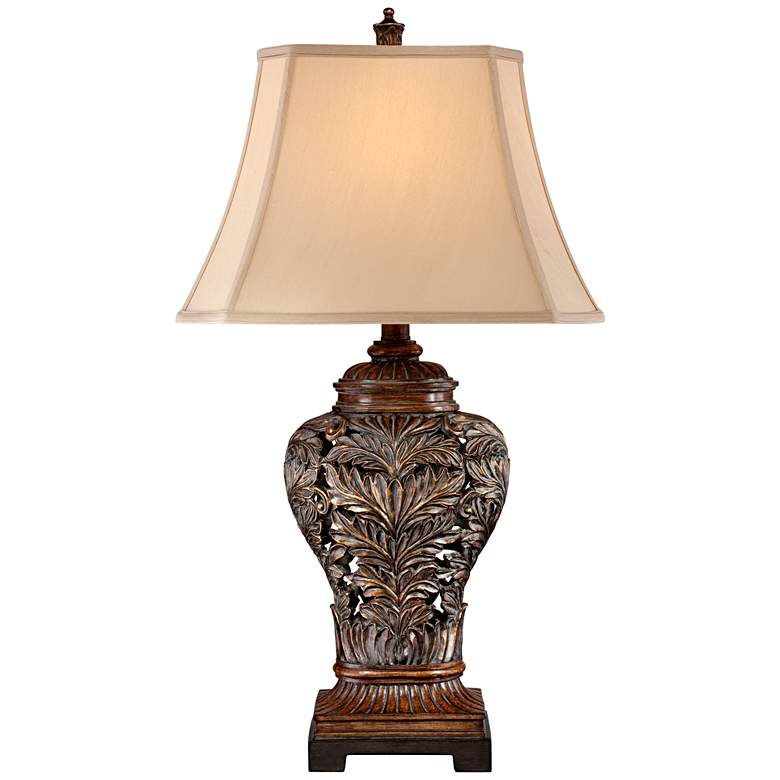 Image 5 Barnes and Ivy Oak Vase 32 1/2 inch Traditional Table Lamps Set of 2 more views