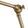 5_Barnes and Ivy Sania Black and Antique Brass Swing Arm Wall Lamps Set of 2 more views