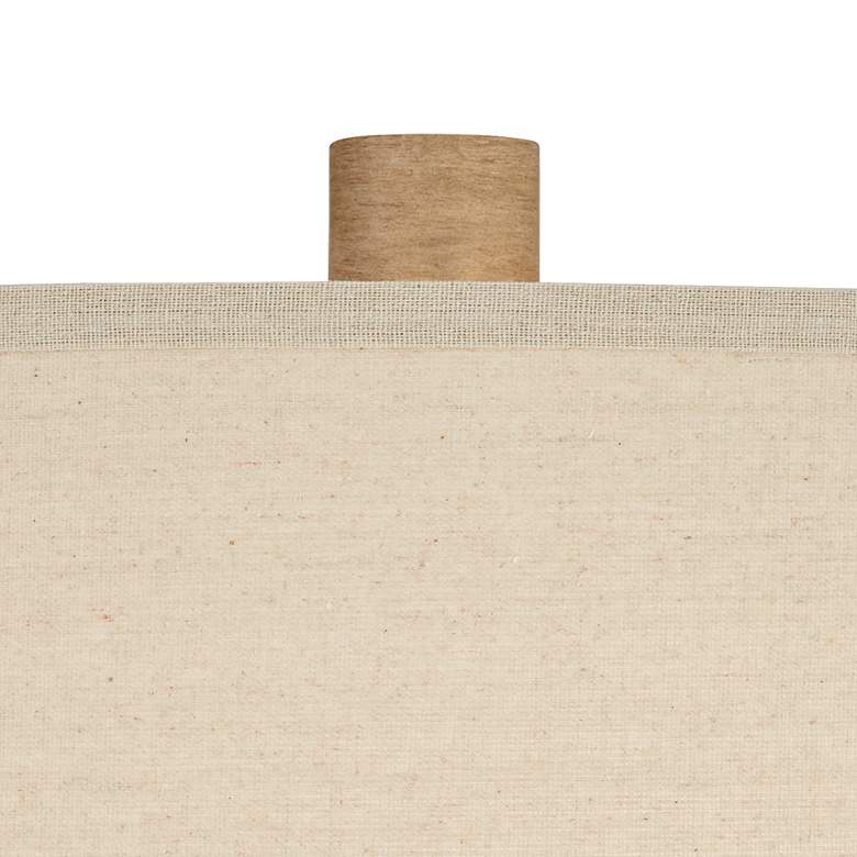 Image 3 Barnes and Ivy Santiago 65" High Natural Hammered Finish Floor Lamp more views