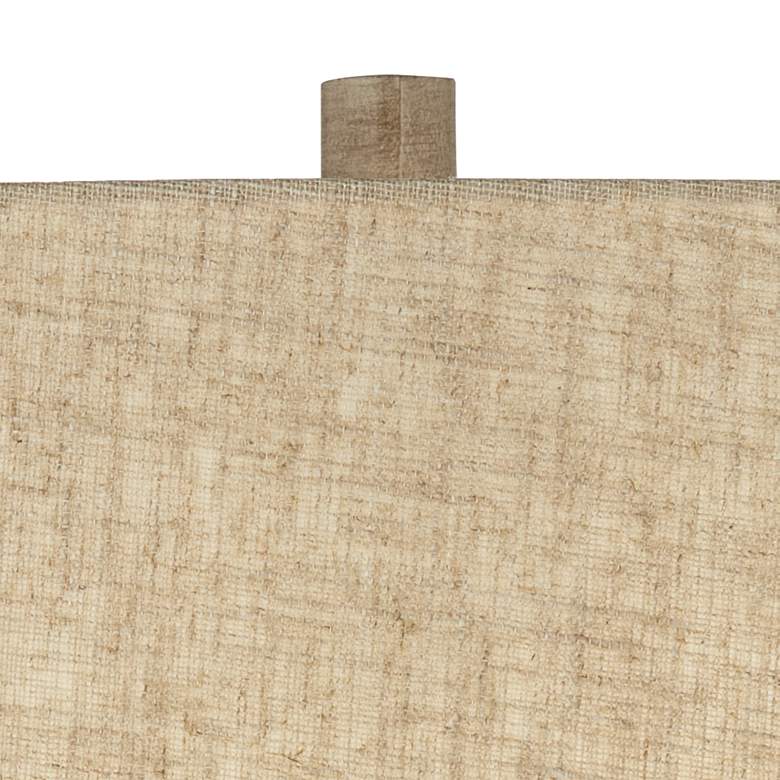 Image 4 Barnes and Ivy Tuscan 62 1/2" Natural Gray Faux Wood Floor Lamp more views