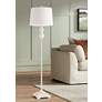 1_Barnes and Ivy Verona 61 1/2" Traditional Vintage White Floor Lamp