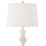 3_Barnes and Ivy Verona 61 1/2" Traditional Vintage White Floor Lamp more views