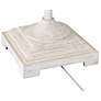 7_Barnes and Ivy Verona 61 1/2" Traditional Vintage White Floor Lamp more views