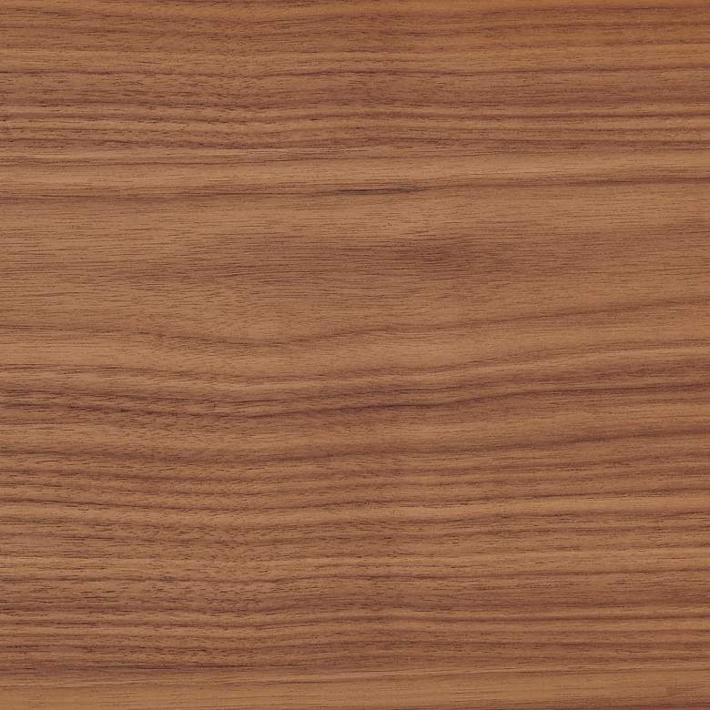 Image 3 Barney 23 1/2"W American Walnut Veneer Floating Wall Shelf more views