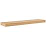 1_Barney 36" Wide American Oak Veneer Wood Floating Wall Shelf