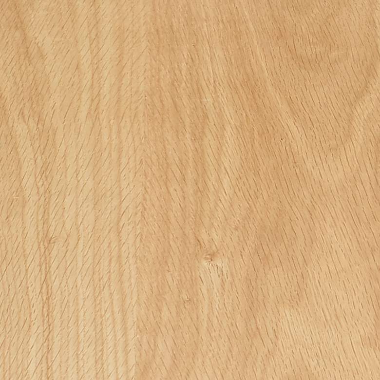 Image 4 Barney 74 3/4" Wide Oak Veneer Wood Floating Wall Shelf more views