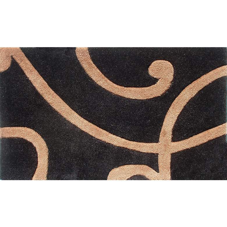 Image 1 Barney&#39;s Black and Copper Doormat