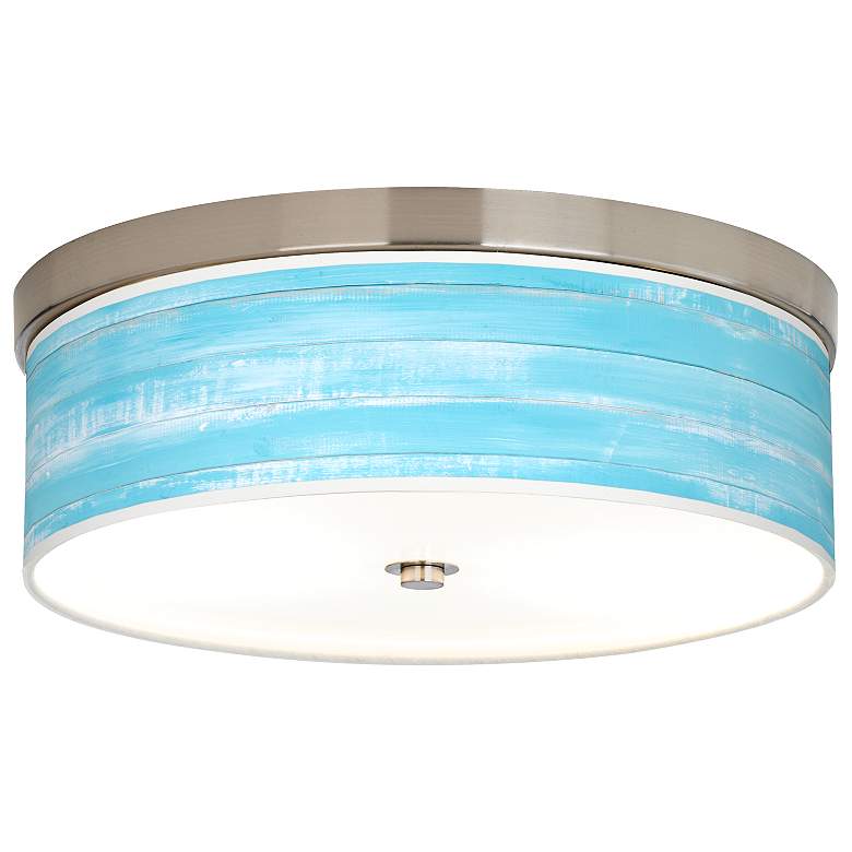 Image 1 Barnyard Blue Giclee Energy Efficient Ceiling Light