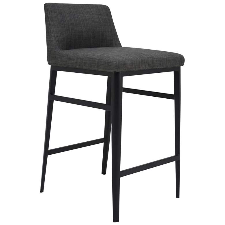 Image 2 Baron Counter Stool Charcoal Grey more views