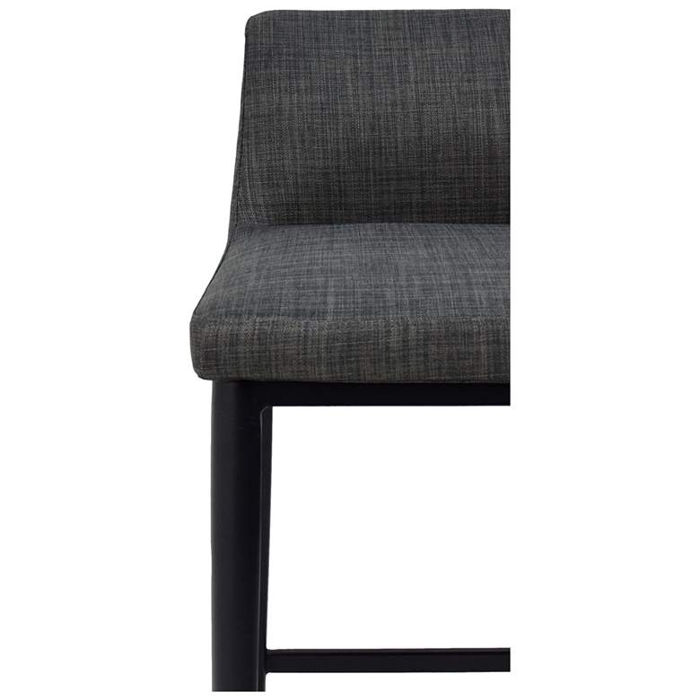 Image 5 Baron Counter Stool Charcoal Grey more views