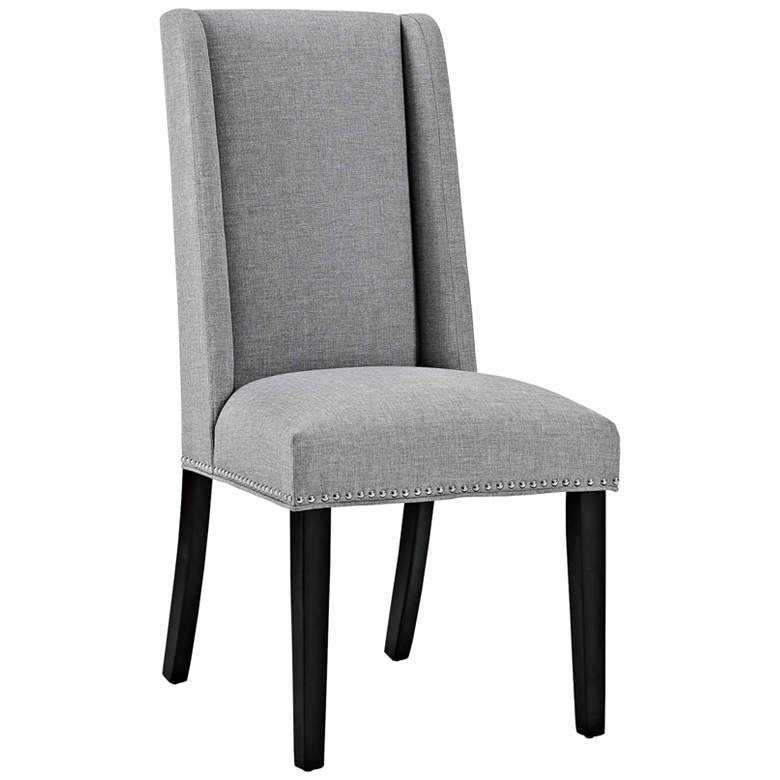 Image 2 Baron Light Gray Fabric Dining Chair