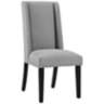 Baron Light Gray Fabric Dining Chair