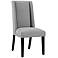 Baron Light Gray Fabric Dining Chair