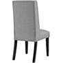 Baron Light Gray Fabric Dining Chair