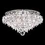 3_Baronet 11"H x 19"W 4-Light Crystal Flush Mount in Polished Stain more views