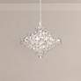 1_Baronet 15"H x 19"W 8-Light Crystal Pendant in Polished Stainless