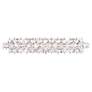 2_Baronet 6.5"H x 35"W 7-Light Crystal Bath Bar in Pol Stainless St