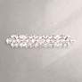Thumbnail1 of Baronet 6.5"H x 35"W 7-Light Crystal Bath Bar in Pol Stainless St