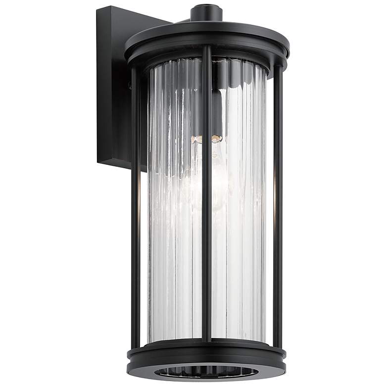 Image 1 Barras 16 inch  Outdoor Wall Light  Black