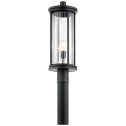 Barras 23" Outdoor Post Light Black