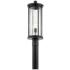 Barras 23" Outdoor Post Light Black