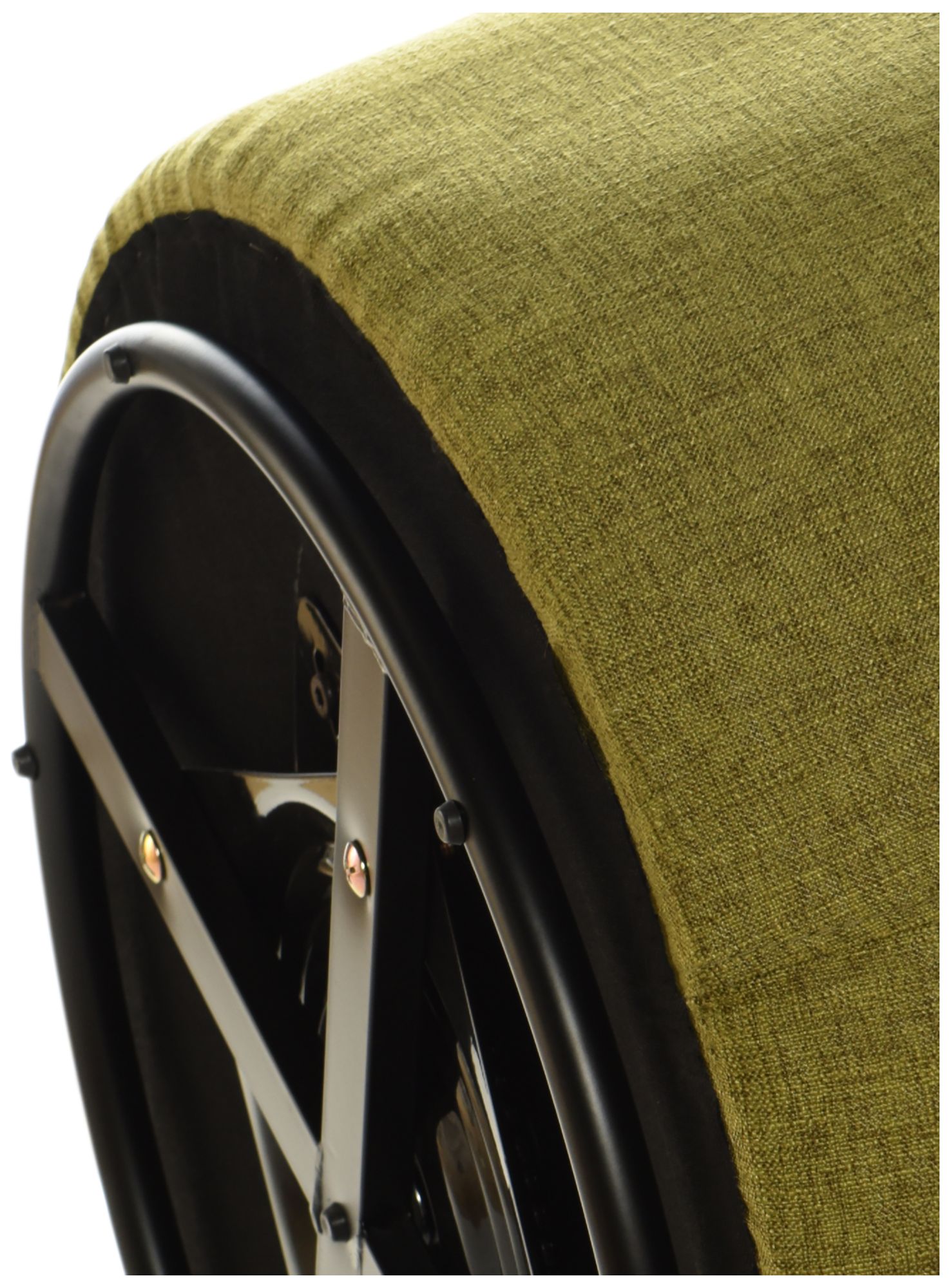 Image 5 Barrel 28 x 33.5 Lemongrass Swivel Accent Chair more views