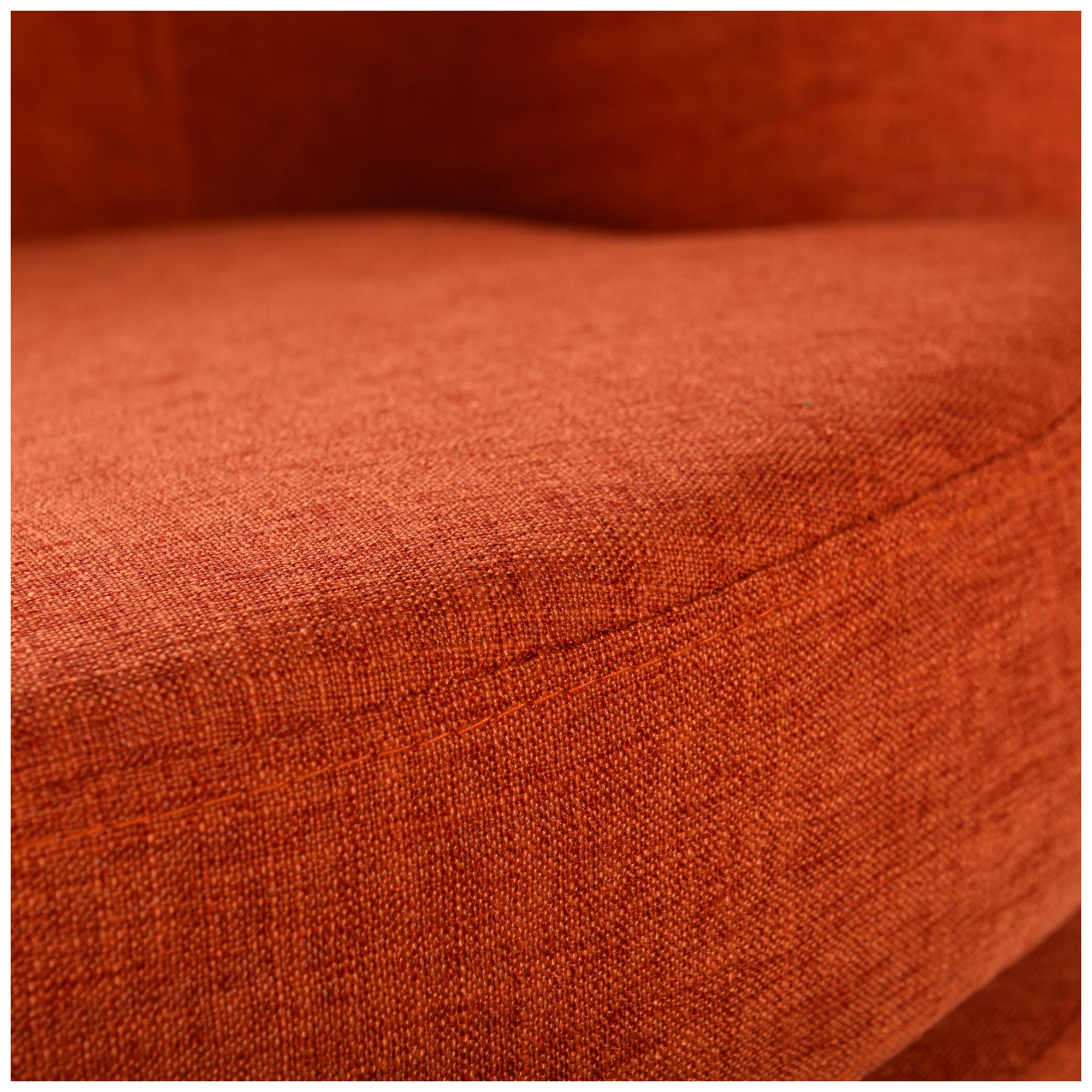 Image 6 Barrel 28 x 33.5 Orange Red Swivel Accent Chair more views