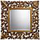Barrets 22" Square Beaufort Gold Wall Mirror