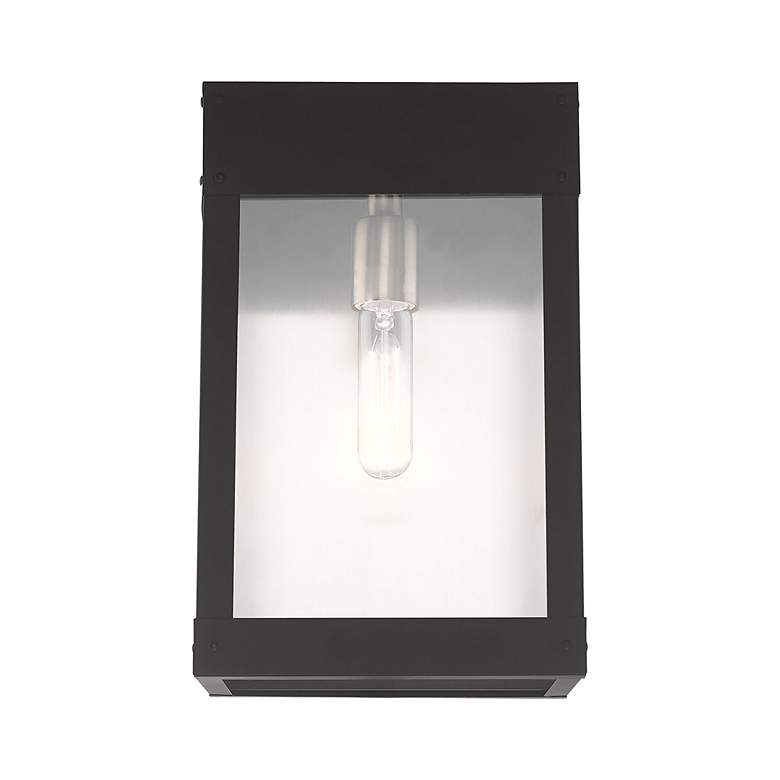 Image 4 Barrett 1 Light Black Outdoor Wall Lantern more views