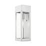 5_Barrett 1 Light Painted Satin Nickel Outdoor Wall Lantern more views