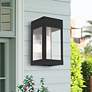 1_Barrett 1 Light Scandinavian Gray Outdoor Wall Lantern