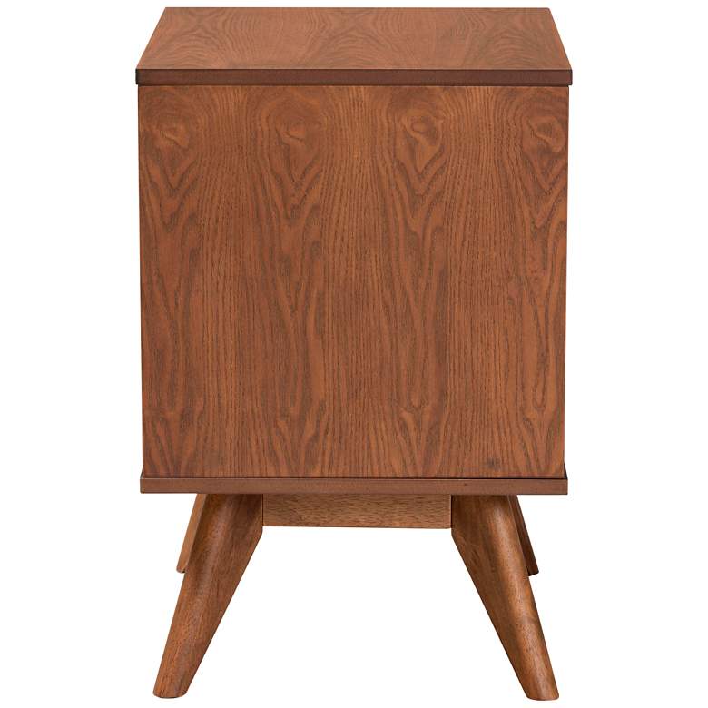 Image 7 Barrett 18 3/4" Wide Walnut Brown Wood 2-Drawer Nightstands Set of 2 more views