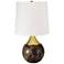 Barrett Brown 16 1/2" High Accent Table Lamp