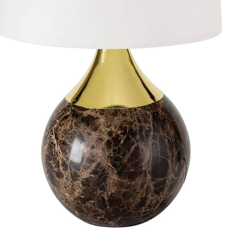 Image 4 Barrett Brown 16 1/2 inch High Accent Table Lamp more views