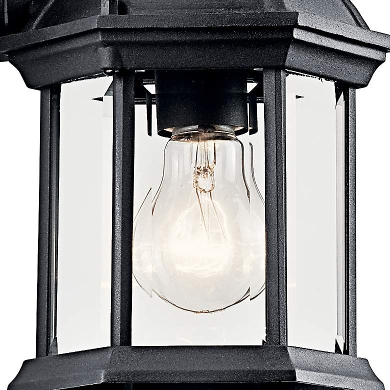 Image 2 Barrie 10.25-in H Black Outdoor Wall Light more views