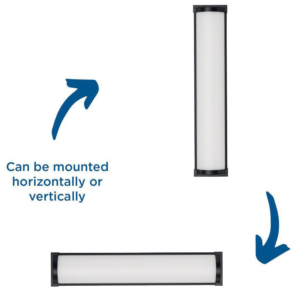 Barril Collection 24 in. Medium Modern Integrated LED Linear Vanity Light