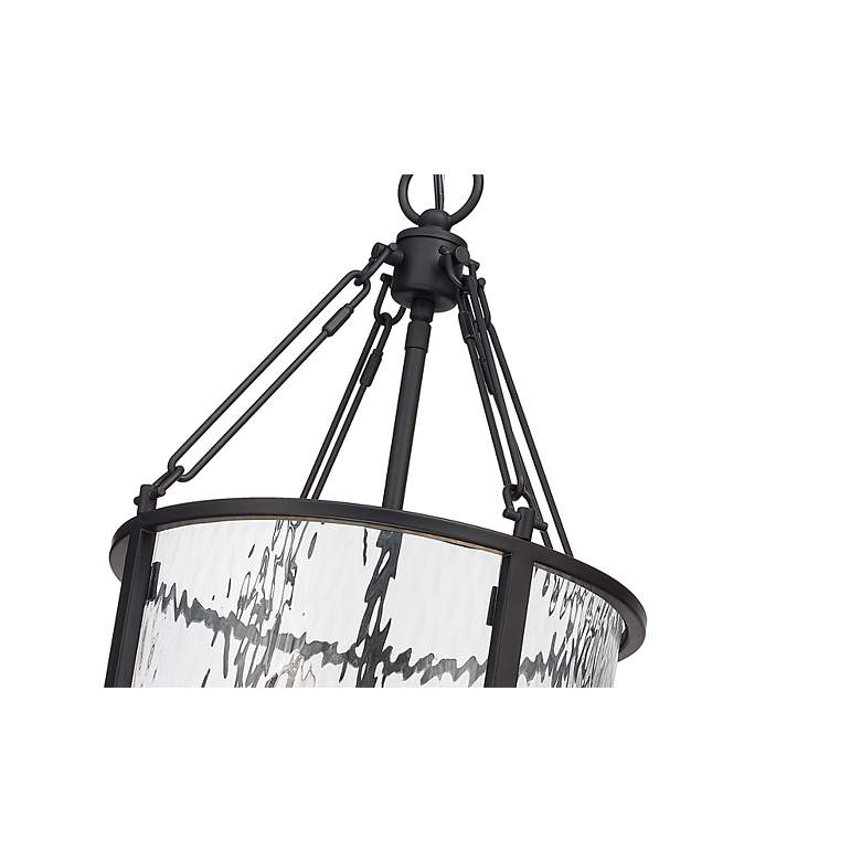Image 7 Barrington 12" Wide Matte Black 4-Light Mini Pendant more views