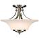 Barrington 15" Wide Semi-Flushmount Ceiling Fixture by Feiss