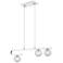 Barrington 3 Light 32" Cord Hung Island Light Polished Nickel