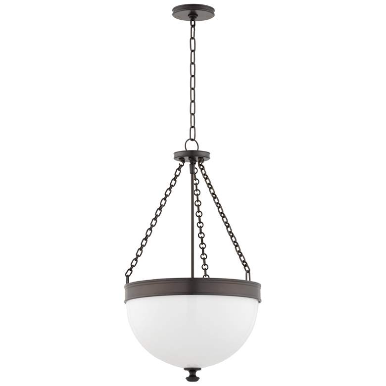Image 1 Barrington 3 Light Pendant Hist Bronze