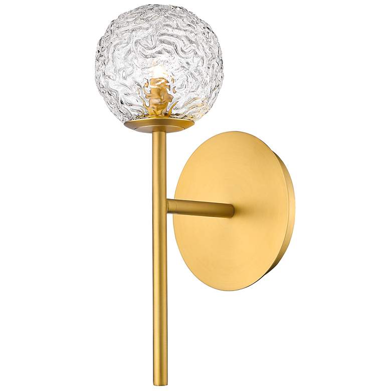 Image 1 Barrington 4" Sconce Brushed Brass Finish