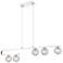Barrington 5 Light 45" Cord Hung Island Light Polished Nickel